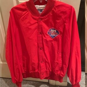Chalk Line Vibrant Red PhilliesJacket